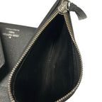 Louis Vuitton Trifold Wallet Epi Portefeuille Victorine Noir Leather — view 5