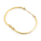 Celine Bracelet Triomphe Gold — view 5