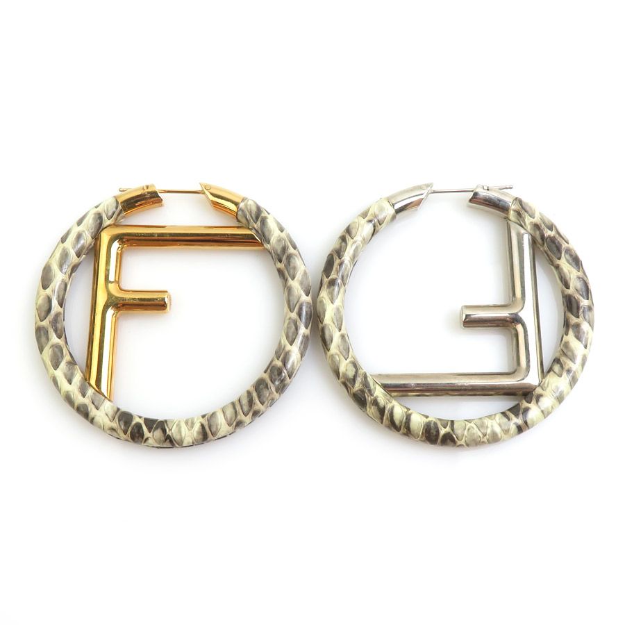 Fendi Earrings Gold