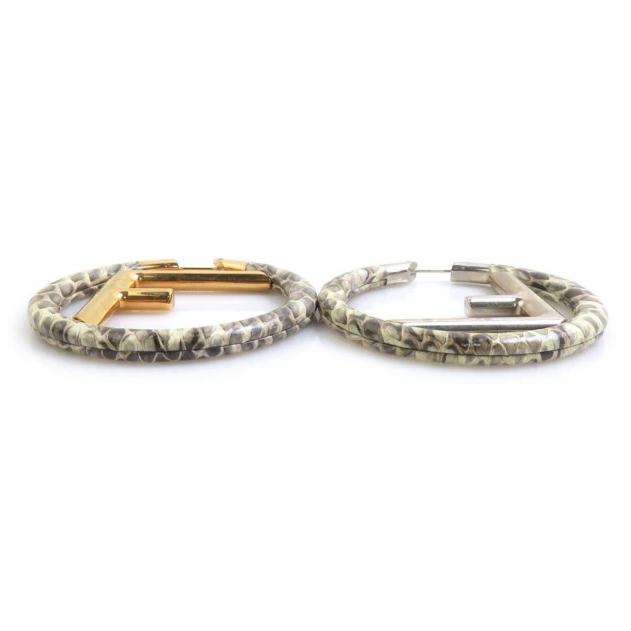 Fendi Earrings Gold — view 4