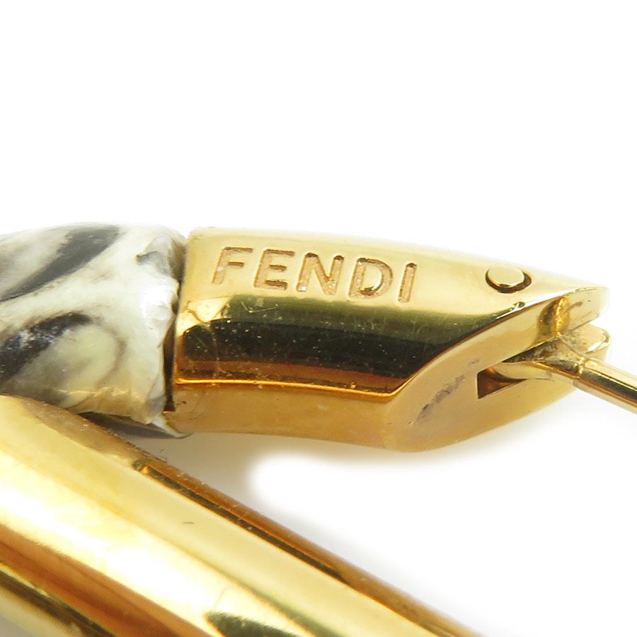 Fendi Earrings Gold — view 7