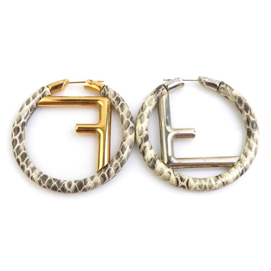Fendi Earrings Gold — view 2