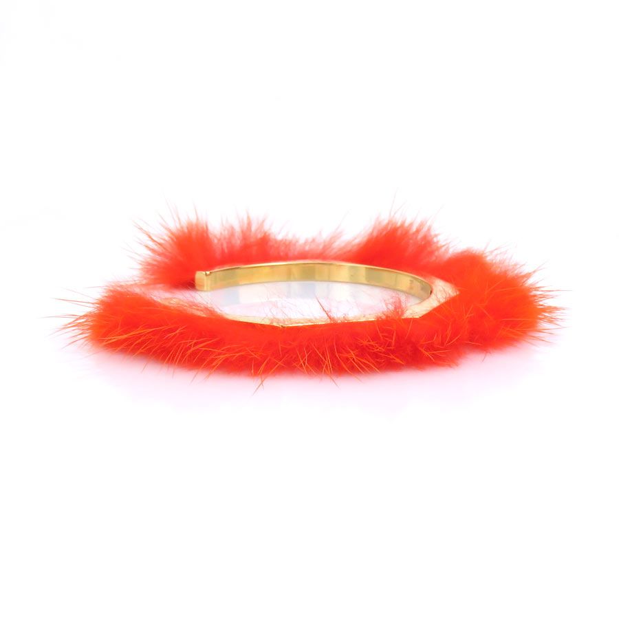 Fendi Bangle Bracelet Gold — view 3