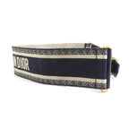 Dior Belt Embroidery Navy — view 3