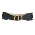 Dior Belt Embroidery Navy