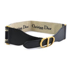 Dior Belt Embroidery Navy — view 2