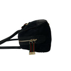 Gucci Princy Sherry Line GG Pattern Canvas Leather Tote Mini Boston Bag Black — view 5