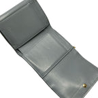 Dior Trifold Wallet Lady Gray Leather — view 3
