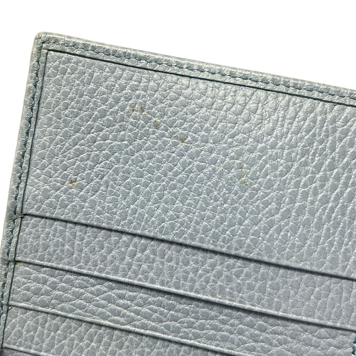 Gucci Wallet Swing Light Blue on Chain Leather Shoulder Bag — view 7