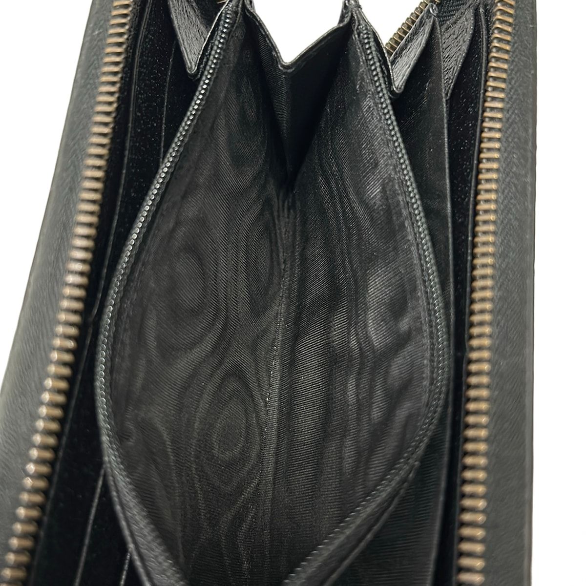 Gucci Wallet GG Marmont Black Zip Around Leather — view 4