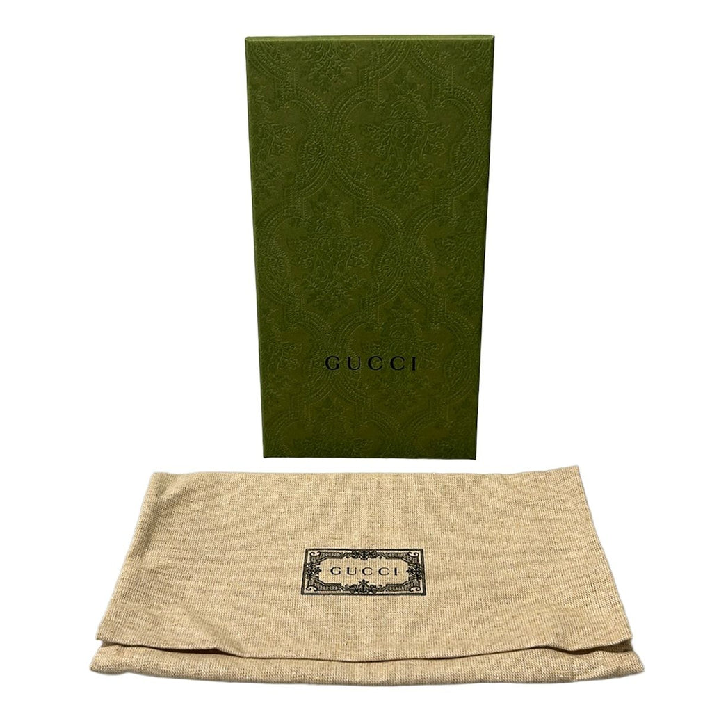 Gucci Wallet GG Marmont Black Zip Around Leather — view 6