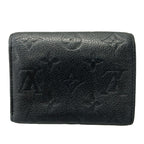 Louis Vuitton Trifold Wallet Monogram Empreinte Portefeuille Victorine Navy — view 2