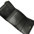 Gucci Trifold Wallet GG Marmont Black Quilted Leather — view 4