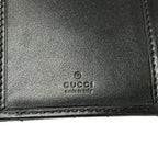 Gucci Trifold Wallet GG Marmont Black Quilted Leather — view 6