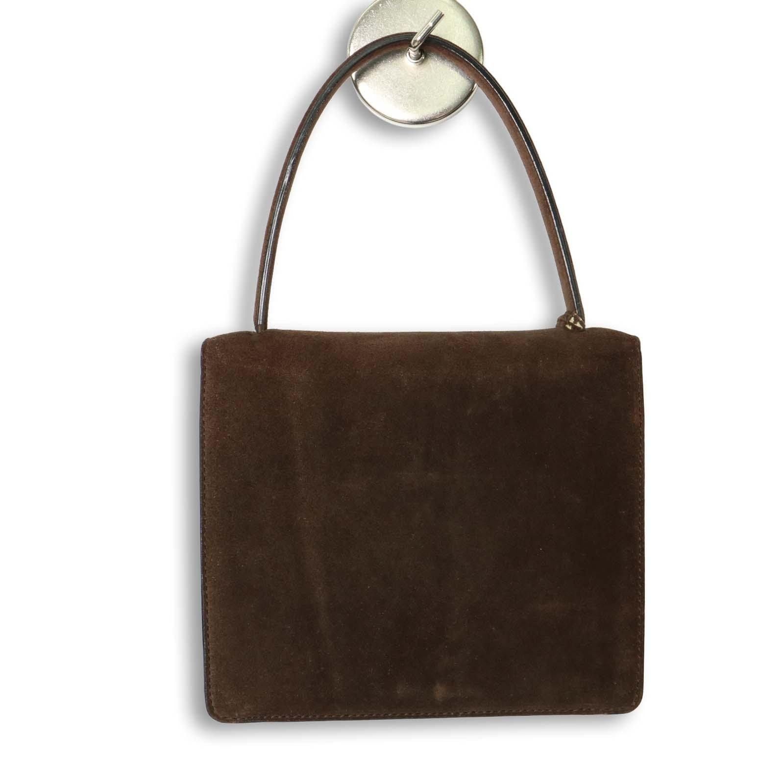 Loewe Barcelona Suede Bag — view 5