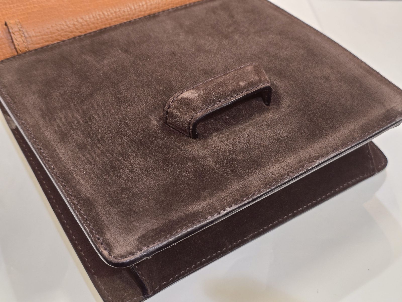 Loewe Barcelona Suede Bag — view 6