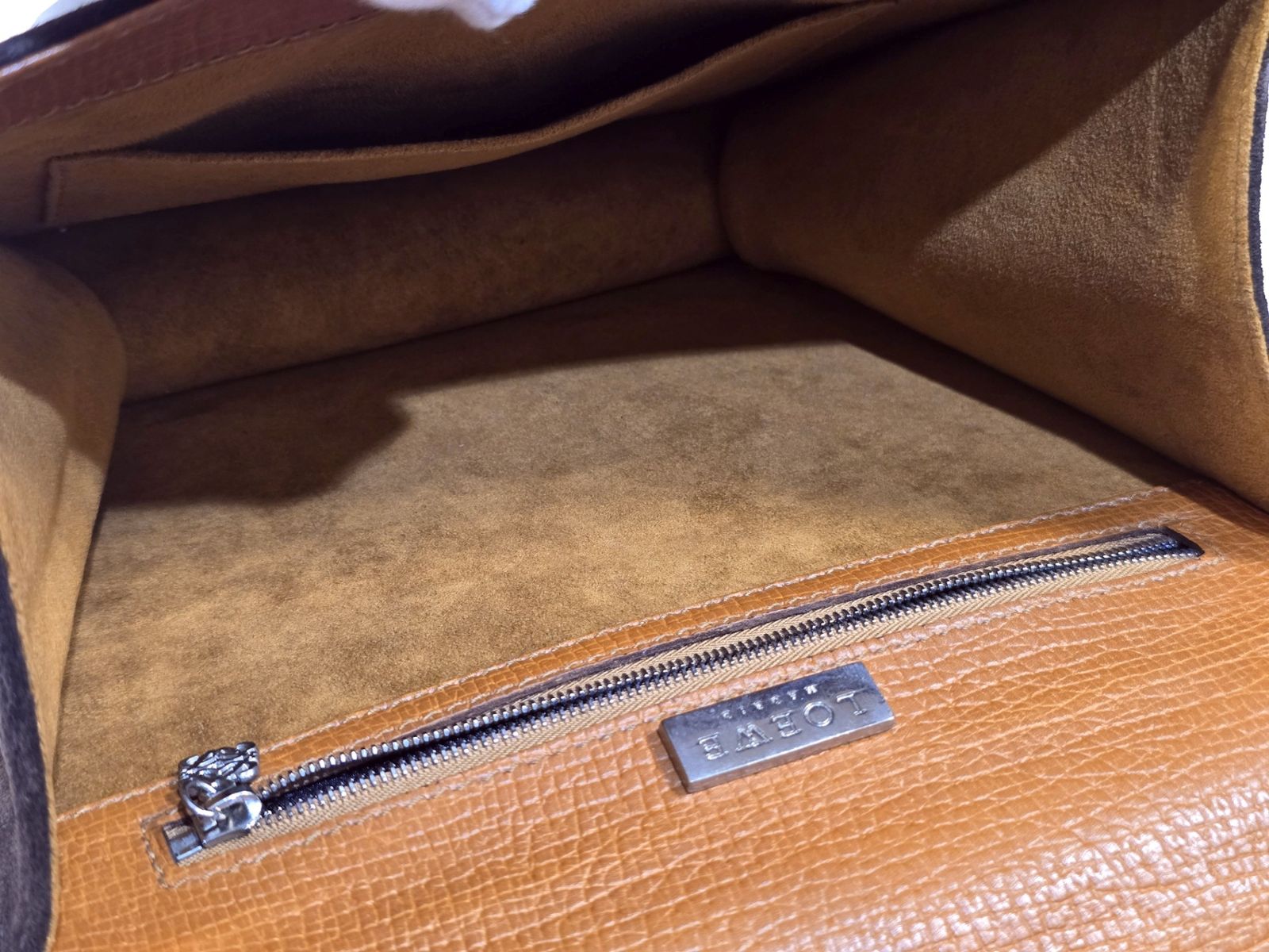 Loewe Barcelona Suede Bag — view 7