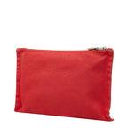 Hermes Yachting GM Pouch Red Cotton — view 2