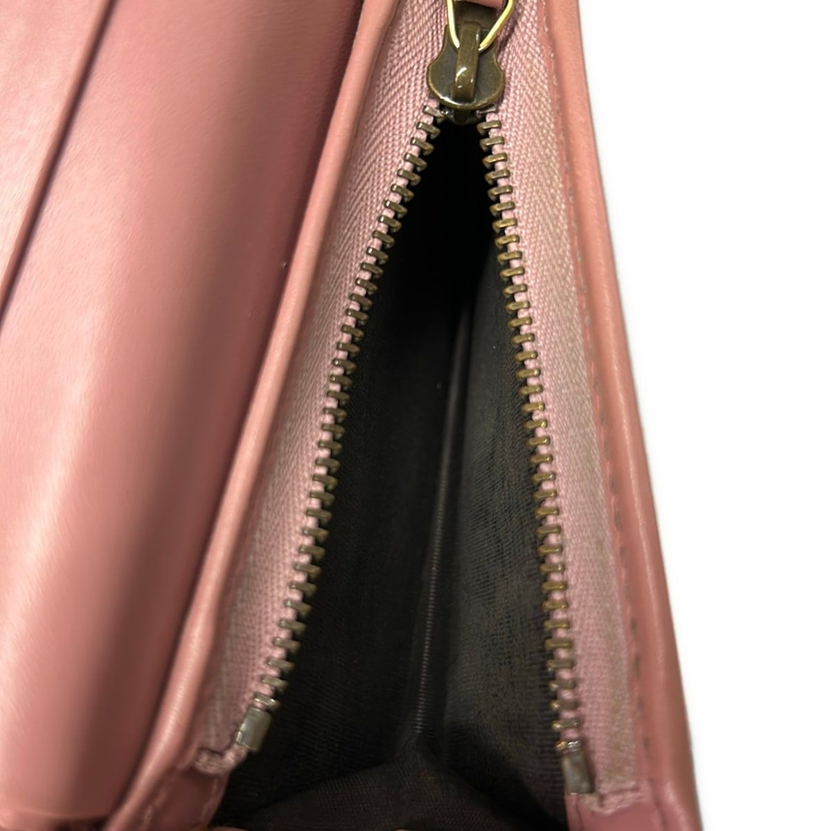 Gucci Bifold Wallet Cherry Pink Red Multi Embossed Processing Leather — view 5
