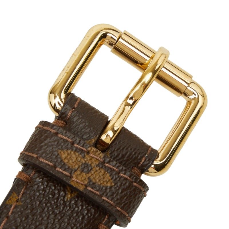 Louis Vuitton Monogram Ceinture Belt 75/30 Brown — view 4