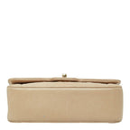 Chanel Diana CC Logo Chain Shoulder Bag Crossbody Beige Gold Lambskin — view 3