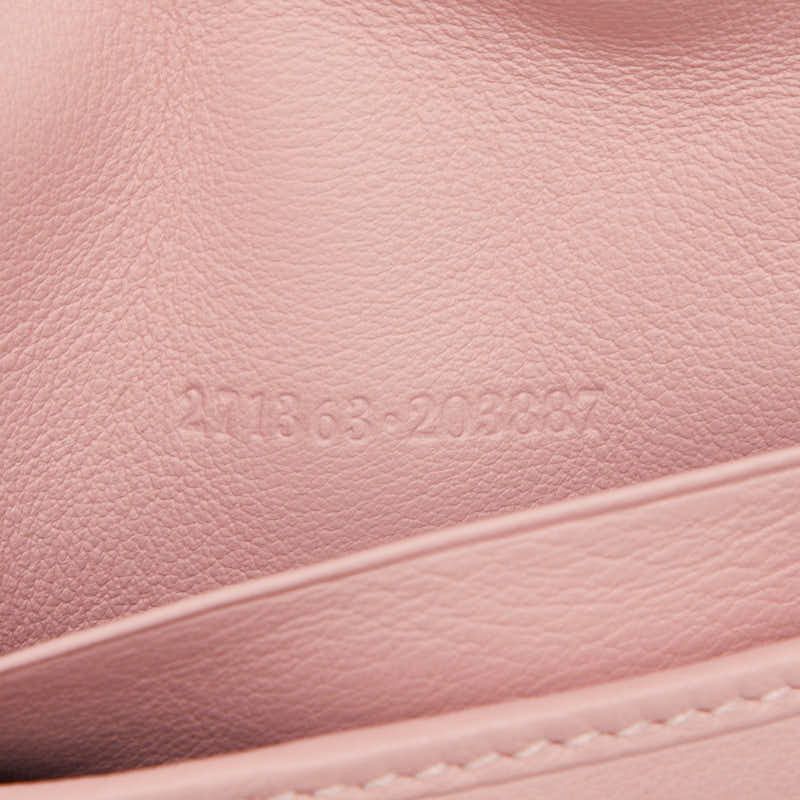 Gucci Papagallo GG Canvas Passport Case Card Pink Beige — view 8