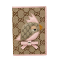 Gucci Papagallo GG Canvas Passport Case Card Pink Beige