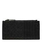 Bottega Veneta Intrecciato Card Case Black Leather