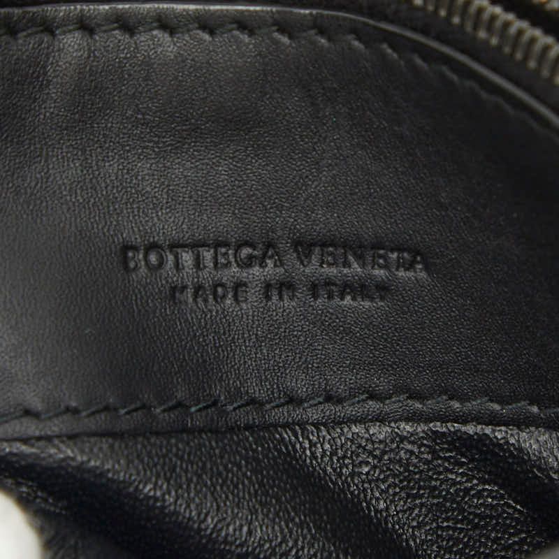 Bottega Veneta Intrecciato Card Case Black Leather — view 7