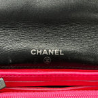 Chanel Bifold Wallet Cambon Line Black White Lambskin — view 6