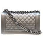 Chanel Black Caviar So Boy 25 Medium Bag — view 3
