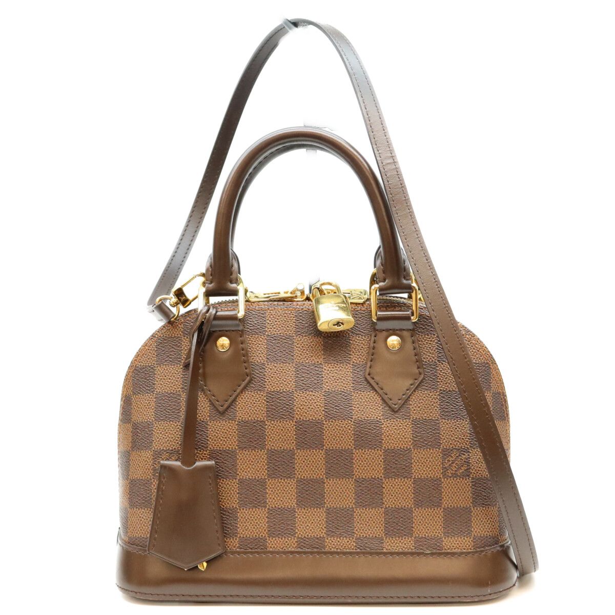 Louis Vuitton Damier Alma BB 2-Way Handbag
