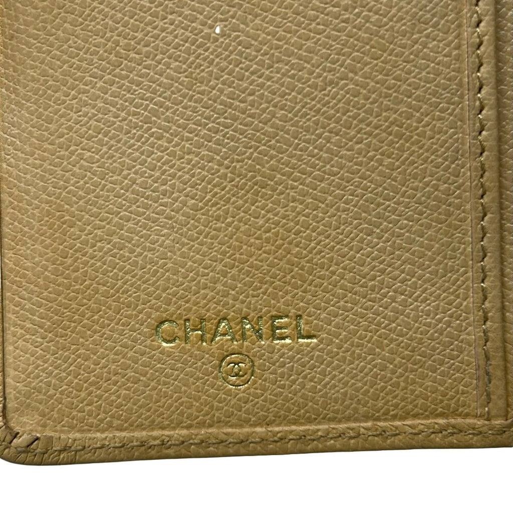 Chanel Wallet Coco Buttons Beige — view 6