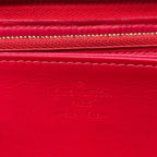 Louis Vuitton Wallet Monogram Vernis Zippy Hot Pink Leather — view 5