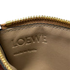 Loewe Card Case Coin Holder Toffee Tan L-shaped Zipper — view 4