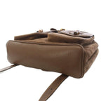 Gucci Suede Bamboo Backpack Brown 003 TK — view 7