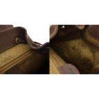 Gucci Suede Bamboo Backpack Brown 003 TK — view 8