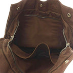 Hermes Her Line Tote Bag MM Canvas Brown TK — view 4