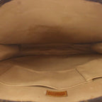 Louis Vuitton Monogram Sac Plat Tote Bag Brown — view 6
