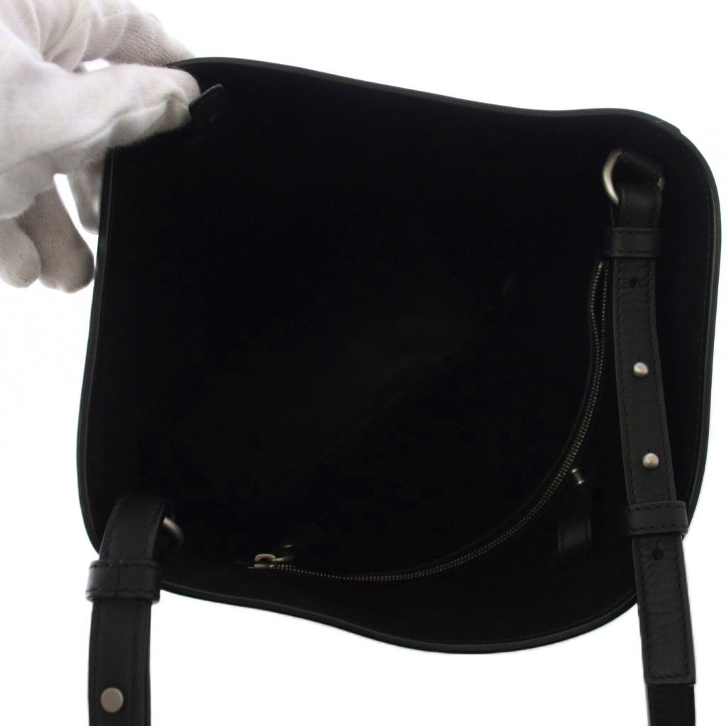 Bottega Veneta Bucket Shoulder Bag Leather Black — view 5