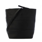 Bottega Veneta Bucket Shoulder Bag Leather Black — view 3
