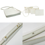 Celine Trio Small Shoulder Bag Lambskin Ivory — view 4