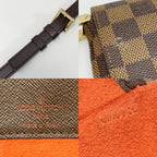 Louis Vuitton Damier Musette Tango Shoulder Bag Gold — view 8