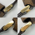 Louis Vuitton Damier Musette Tango Shoulder Bag Gold — view 6