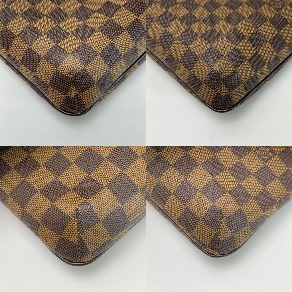 Louis Vuitton Damier Musette Tango Shoulder Bag Gold — view 7