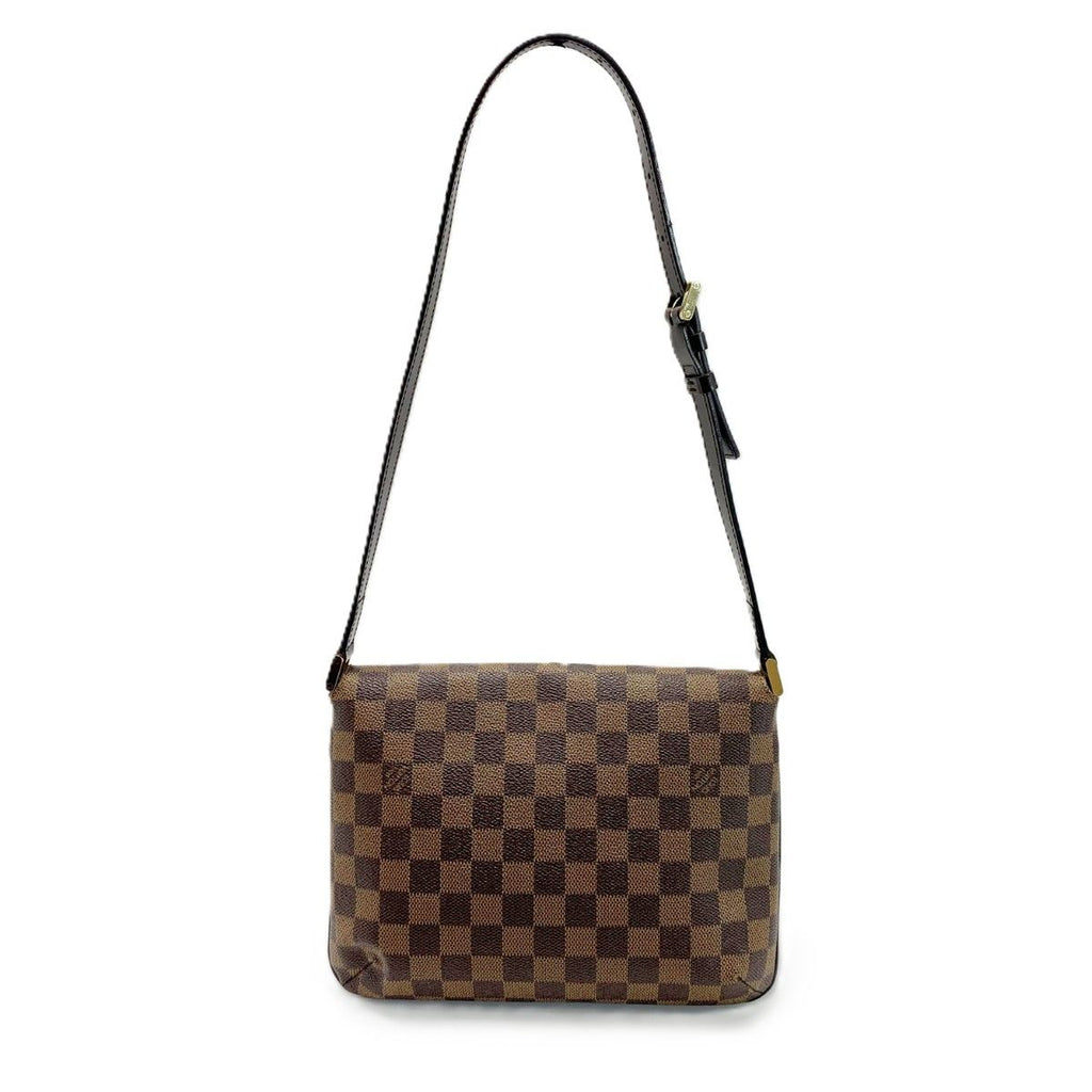 Louis Vuitton Damier Musette Tango Shoulder Bag Gold — view 2