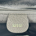 Gucci Backpack Bamboo Velour Leather Black — view 7