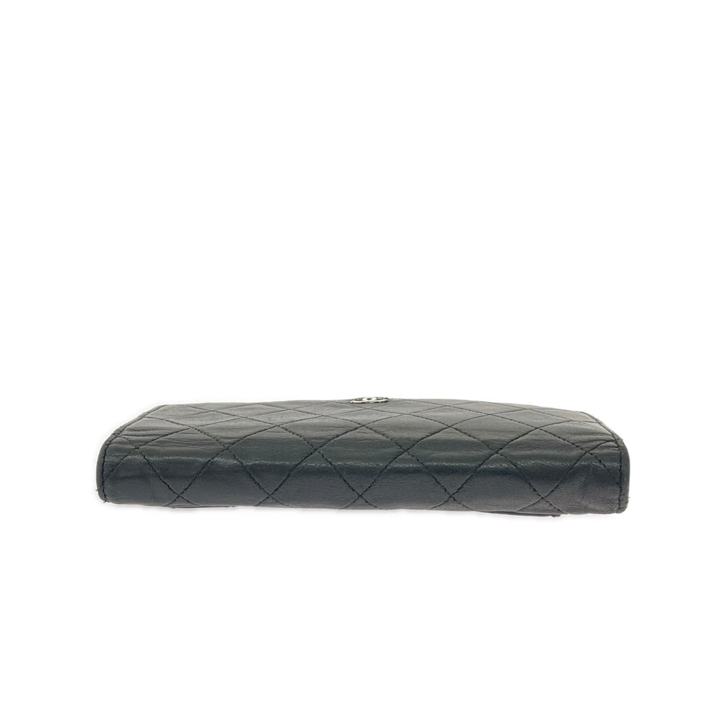 Chanel Bifold Wallet Quilted Lambskin Black — view 5
