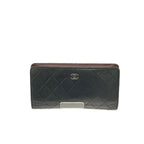Chanel Bifold Wallet Quilted Lambskin Black