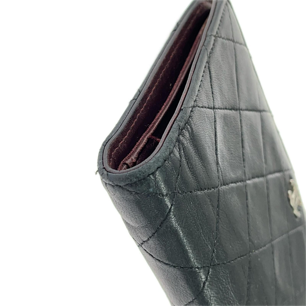 Chanel Bifold Wallet Quilted Lambskin Black — view 6